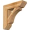 Ekena Millwork Imperial Slat Rough Sawn Bracket w/ Offset Brace, Western Red Cedar, 8"W x 28"D x 28"H BKT0806X28X28IMP06RWR - alternate 1